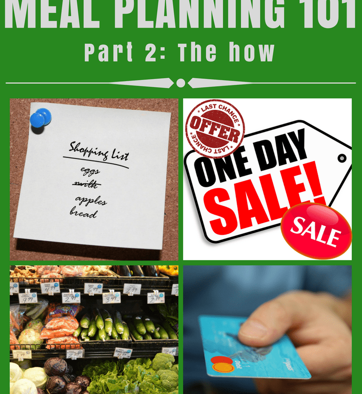 MEAL PLANNING 101 Part 2