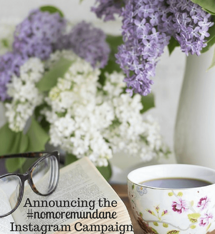 Announcing the #nomoremundane Instagram Campaign