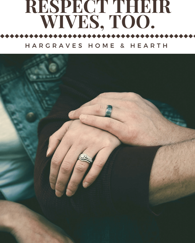 Husbands are to respect their wives, too Hargraves Home and Hearth