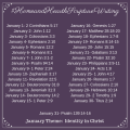 January 2019 Scripture Writing Plan Our Identity in Christ