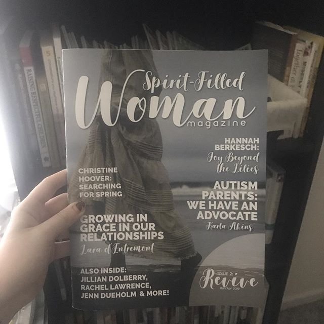 IT’S GIVEAWAY TIME! 😍🙌🏻🎉🎁
.
We are so excited about this, our second issue, of @spiritfilledwomanmag! As we have been sharing lately on the Spirit-Filled Woman Magazine account, it contains articles on spiritual springtimes, Easter and its implications for our everyday lives, how God sanctifies and grows us, growing in grace in our relationships, how God restores and heals the broken parts of our hearts and lives, how one rape victim has found God to be her comfort, and so much more! Scroll back through some of our most recent posts over on @spiritfilledwomanmag to get to know our writers for this issue, as well!
.
TO ENTER TO WIN A COPY OF “ISSUE 2; REVIVE”:
.
1️⃣Follow @rebekahhargraves  @spiritfilledwomanmag for more encouragement.
.
2️⃣Leave a comment sharing why you would like to win a copy of this magazine.
.
FOR EXTRA ENTRIES:
.
3️⃣Tag a friend (or 100!); one tag per comment so that each tag counts as an additional entry!
.
.
4️⃣For 5 extra entries, share about the giveaway in your stories and tag me so I see it and can be sure to count it!
.
Giveaway ends on Wednesday, March 27th, at 11:59PM EST, and the randomly-chosen winner will be announced on Thursday the 28th!
.
Giveaway is not sponsored by Instagram. .
#shereadstruth #abideinchrist #butfirstjesus #bedeeplyrooted #greatcommission #loveoneanother #godrestores #godheals #godssanctifies #lampandlight #wellwateredwomen #spiritfilledwomanmagazine #easter2019 #resurrectionpower #resurrectionsunday #quicktolisten #slowtospeak